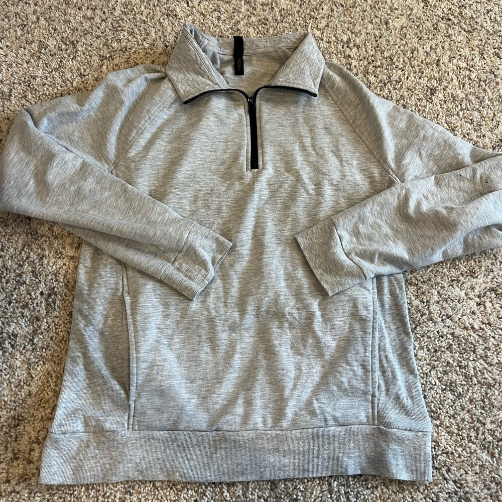 Zella athletic lululemon type quarter zip